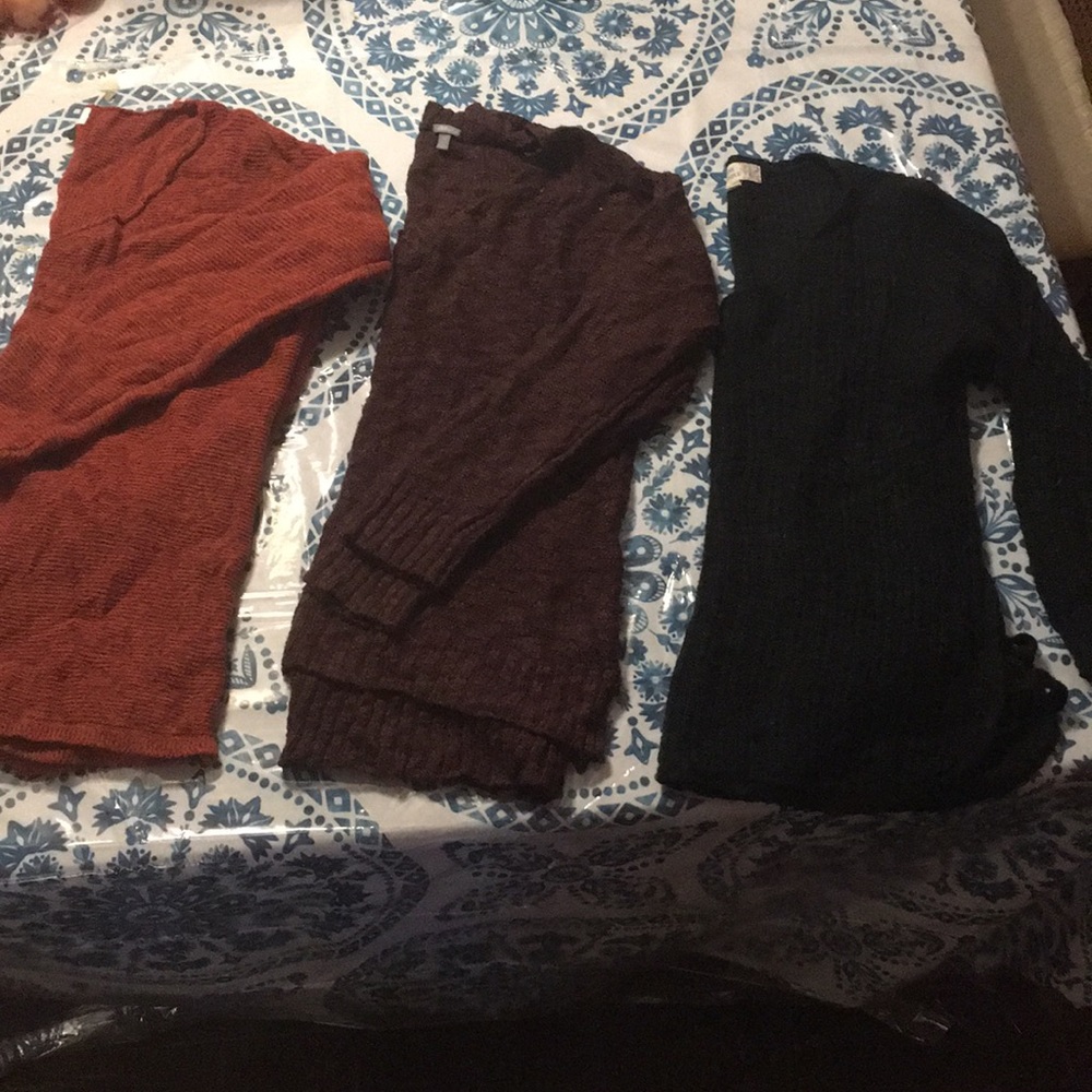 3 Sweaters for $25